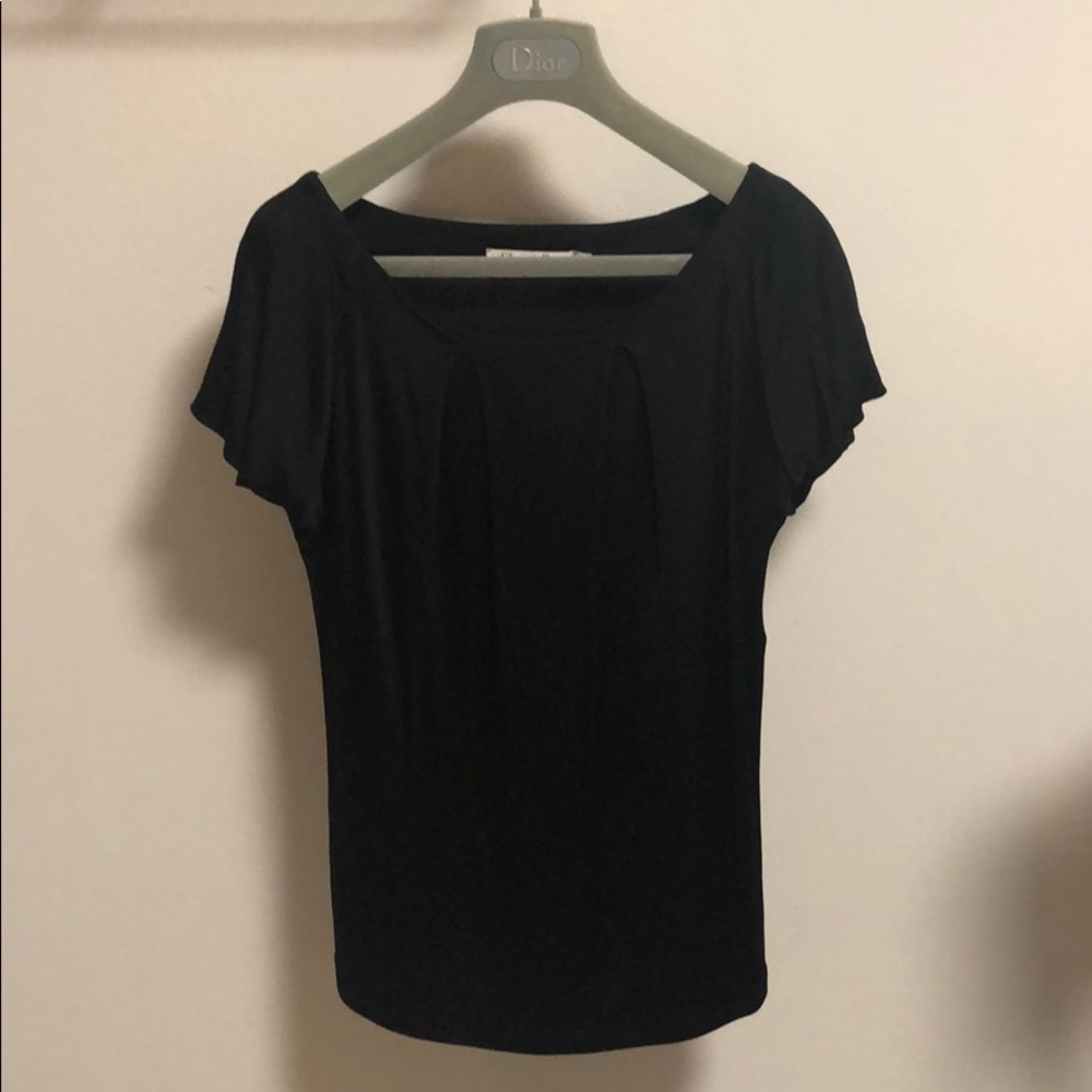 Authentic Christian Dior Paris black blouse
